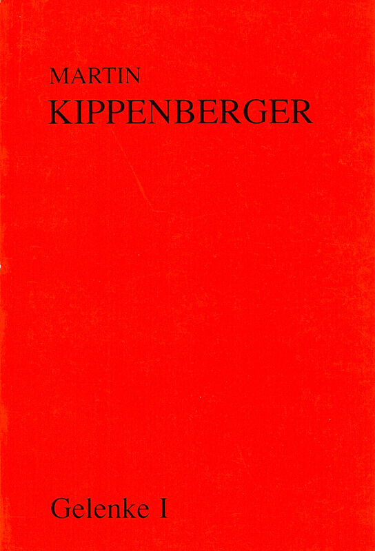 Martin Kippenberger – Gelenke I