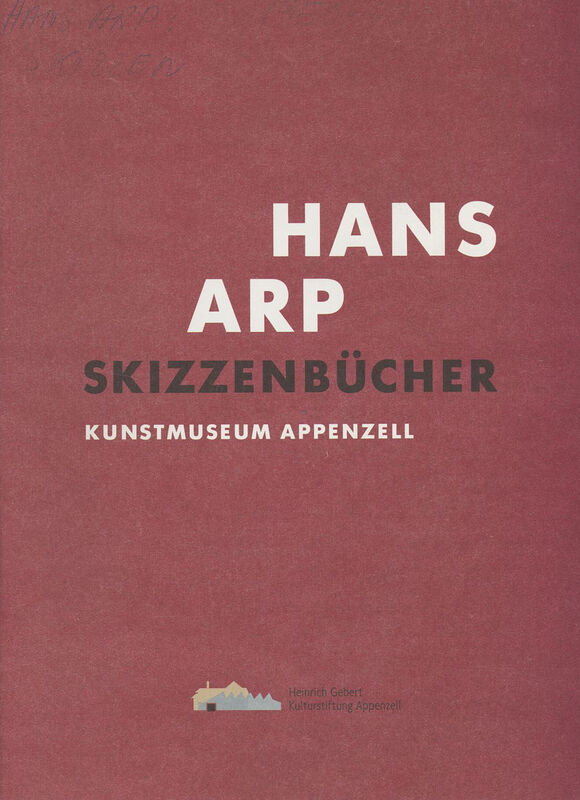 Hans Arp – Skizzenbücher