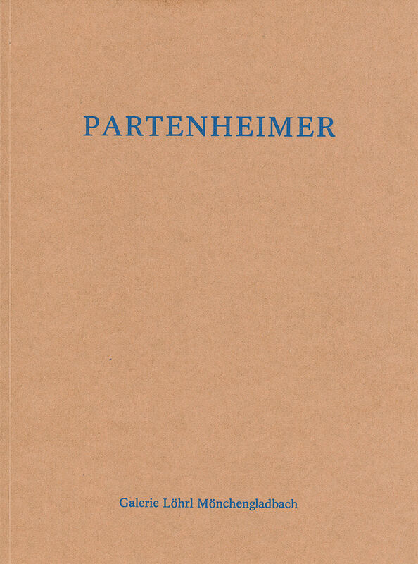 Jürgen Partenheimer – Bilder