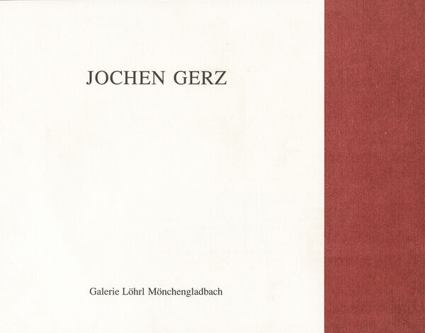 Jochen Gerz – Foto/Texte