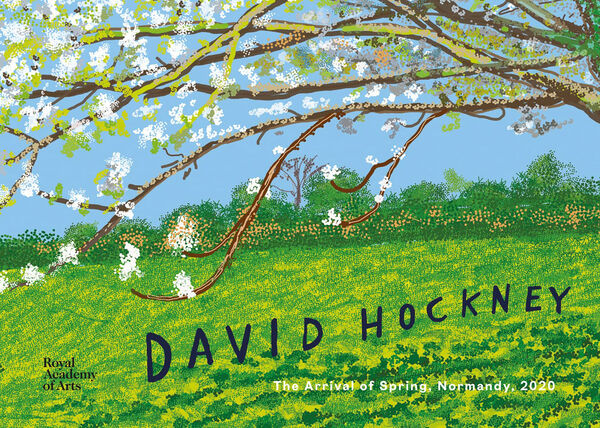 David Hockney – The Arrival of Spring